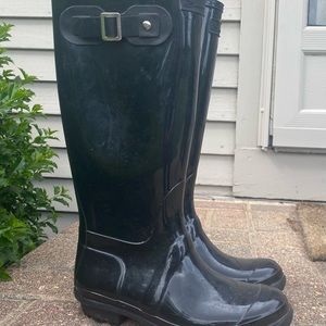 Seven Rain Boots women size 8 black